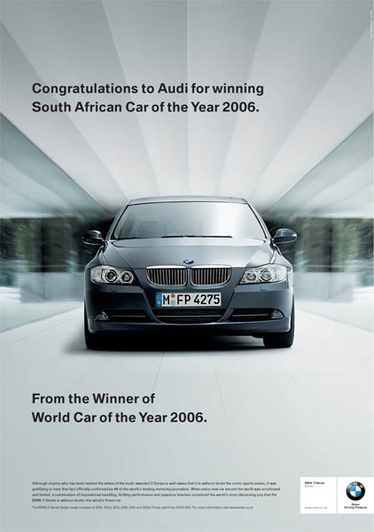 Congratulations to Audi