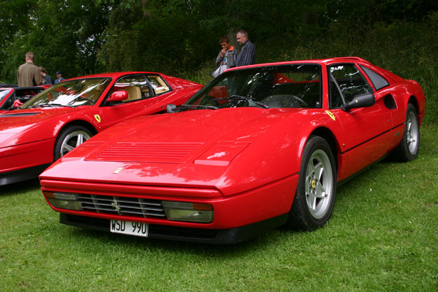 red Ferrari