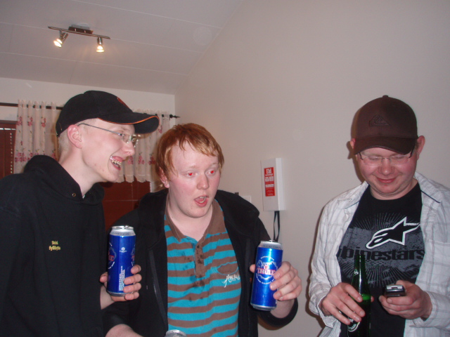 Steini B, Árni Björn & Einar Óli