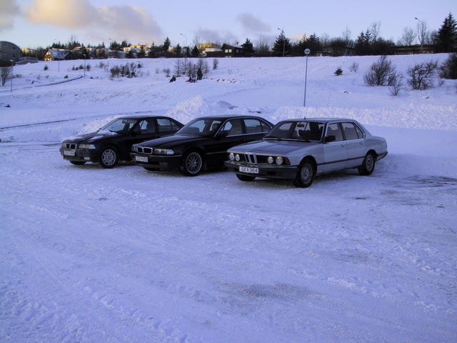 E36, E38 740i og E23